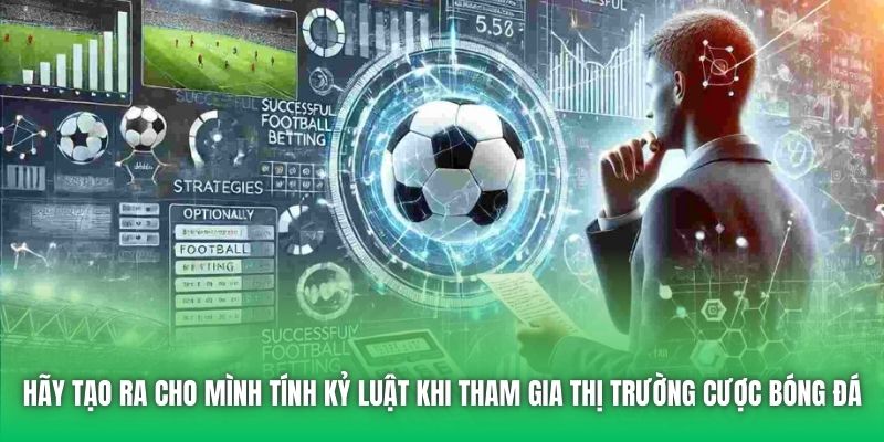 Hãy tạo ra cho mình tính kỷ luật khi tham gia thị trường cược bóng đá